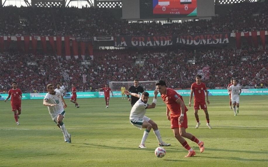 Irak mengalahkan Indonesia 2-0 di kualifikasi Piala Dunia 2026